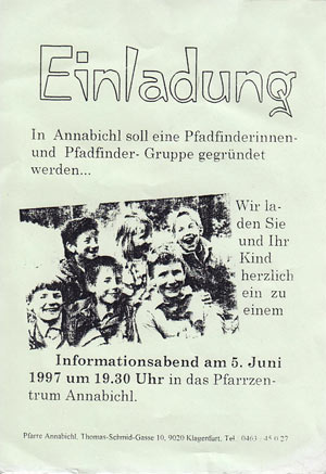 Einladung 1997